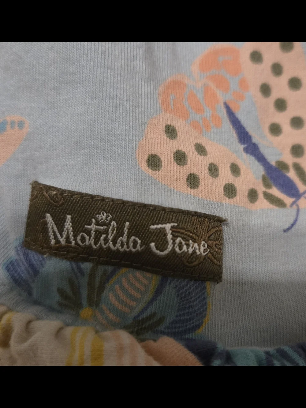 Matilda Jane Light Blue Butterfly & Dragonfly Romper